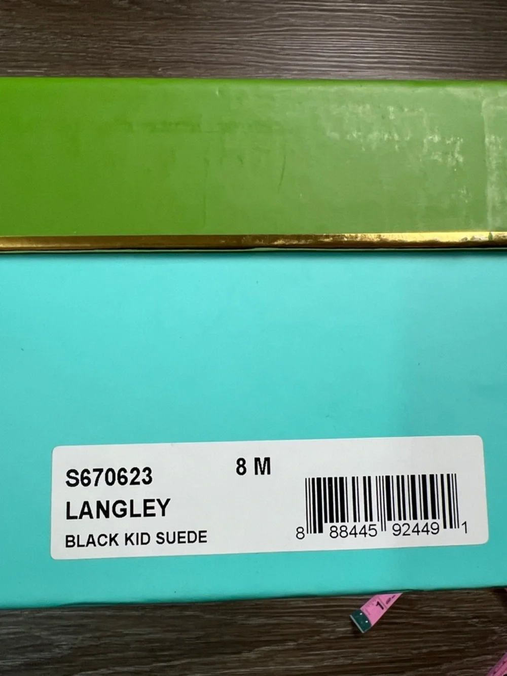 kate spade black suede